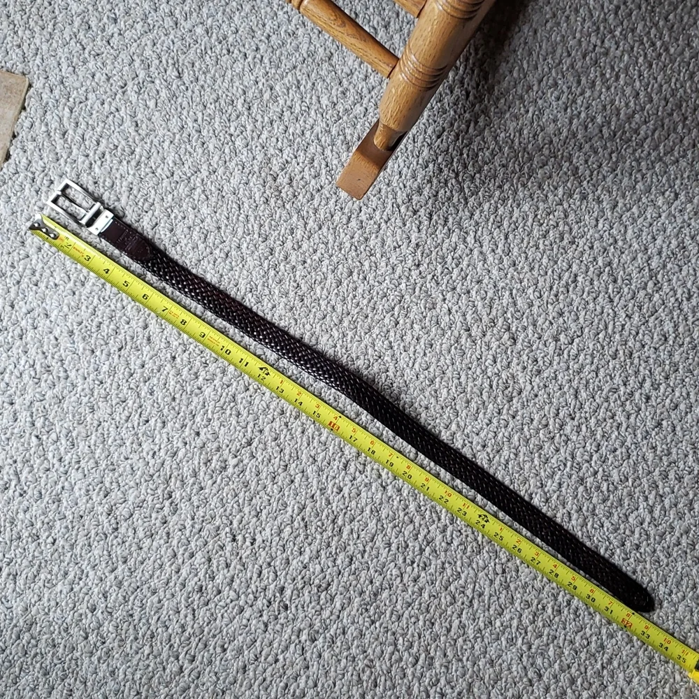 Reversible belt, black/brown size 26-28